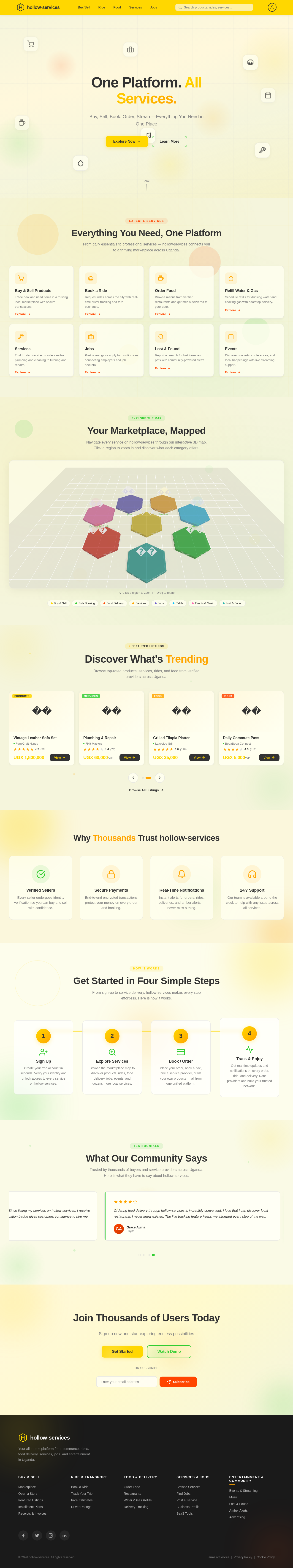 Landing design preview