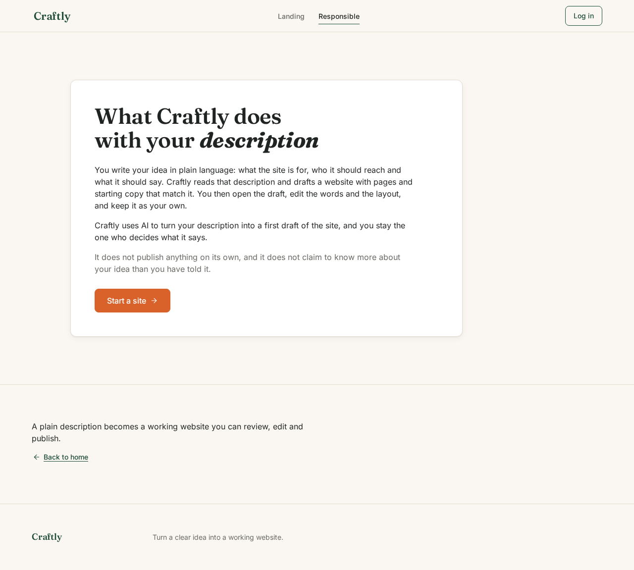 Responsible design preview