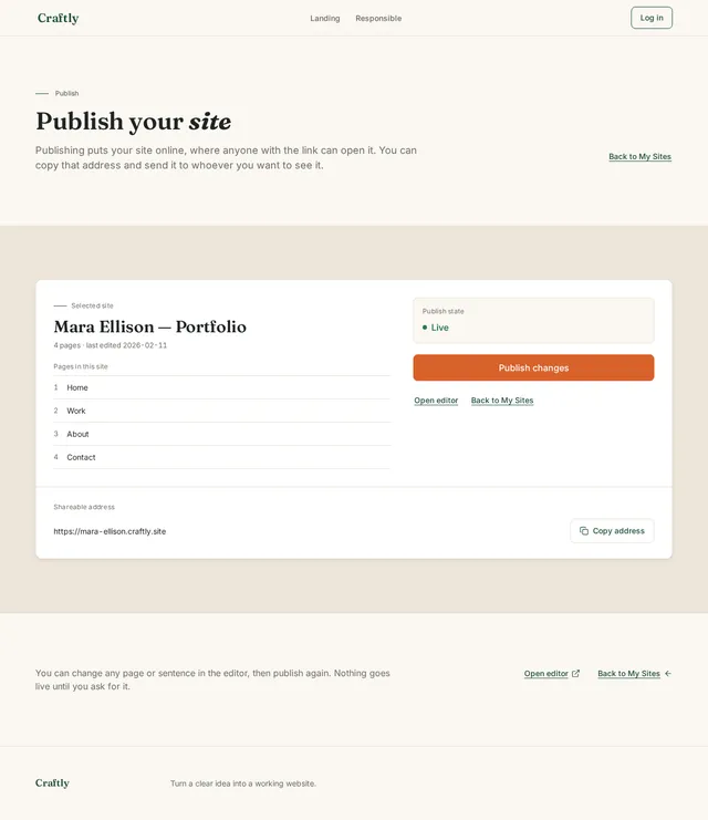 Publish