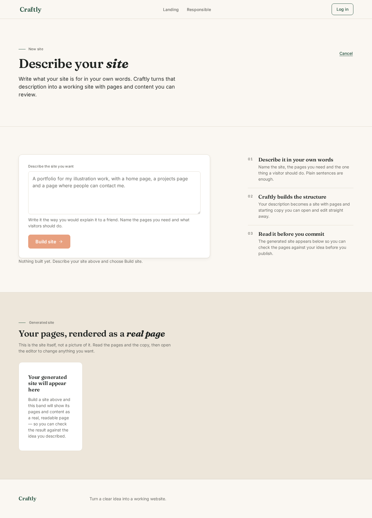 New Site design preview