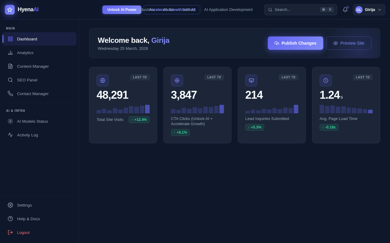Backend design preview