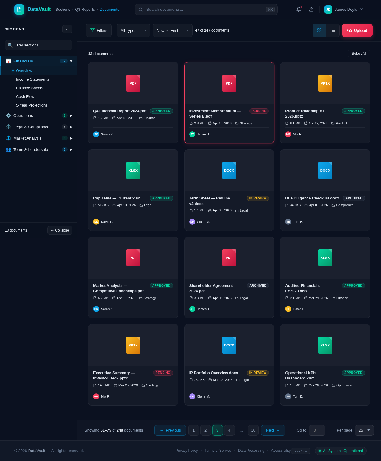 Documents design preview