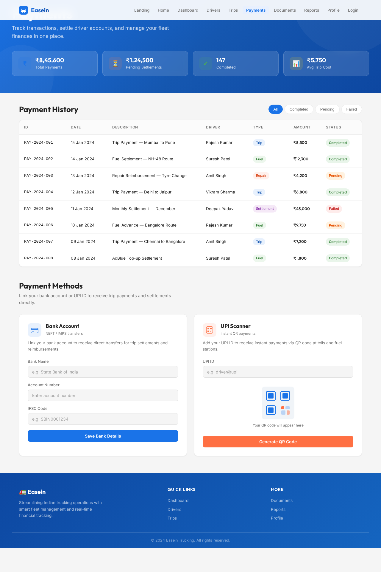 Payments design preview