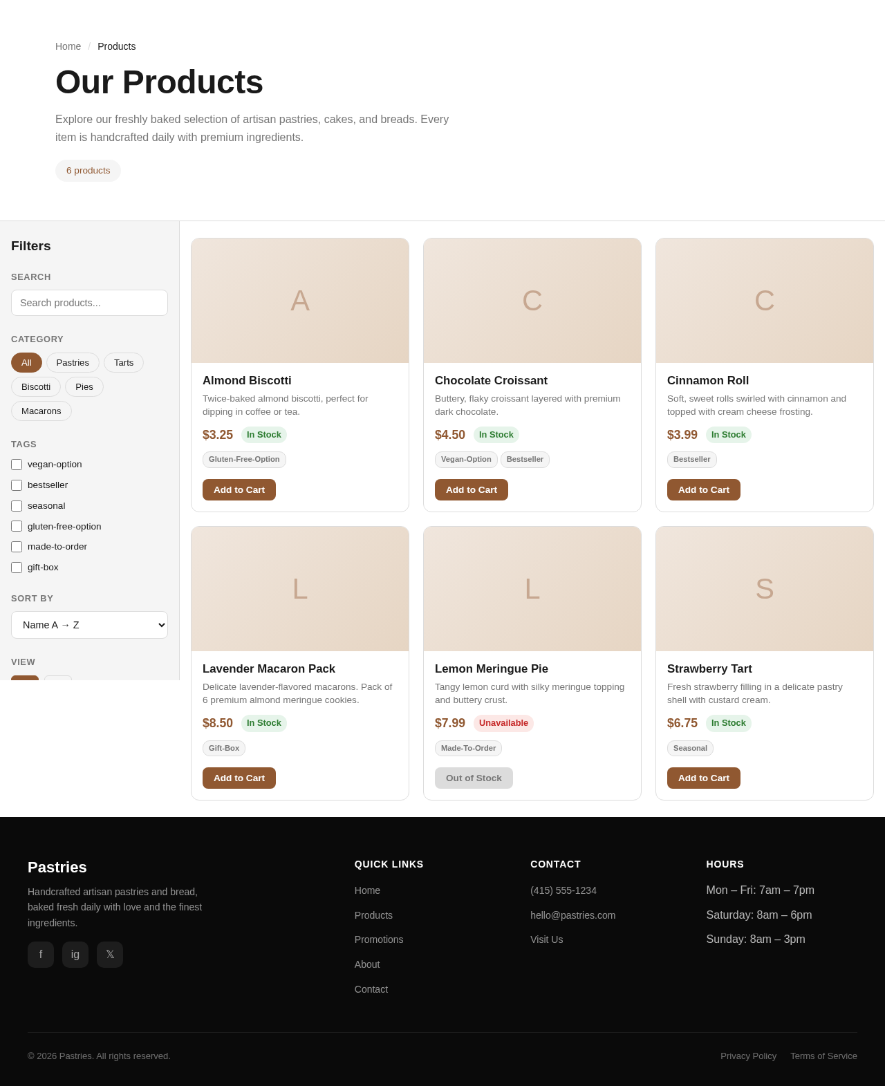 Products design preview