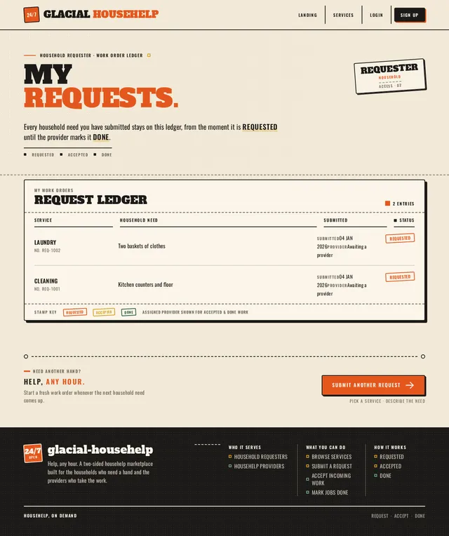 My Requests