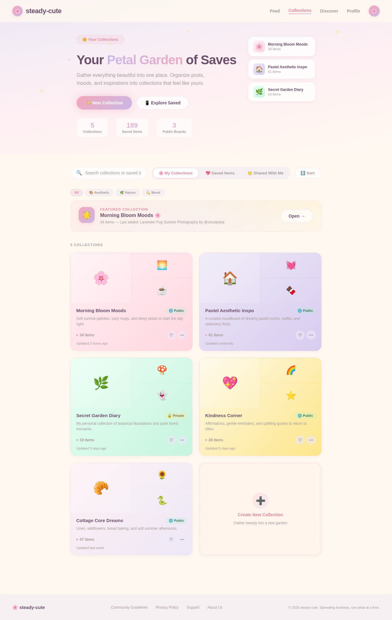 Collections design preview