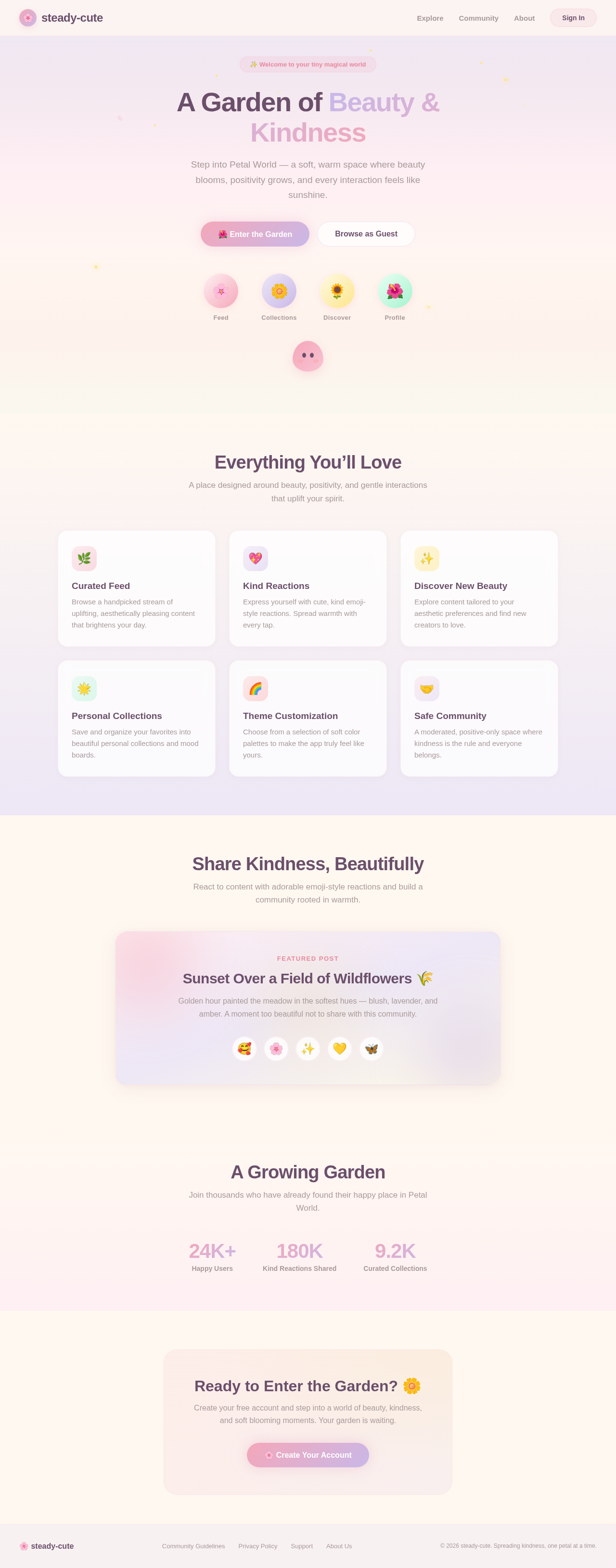 Landing design preview
