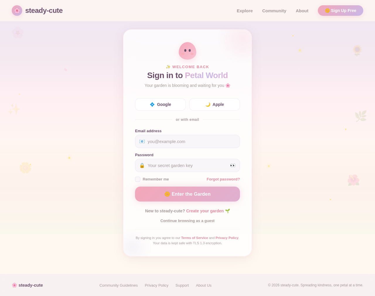 Login design preview