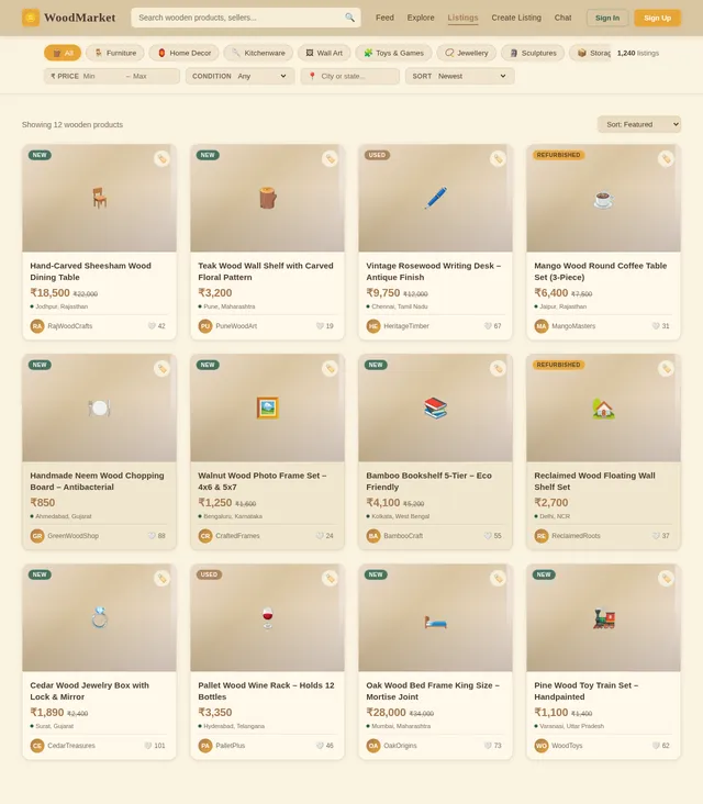 Listings