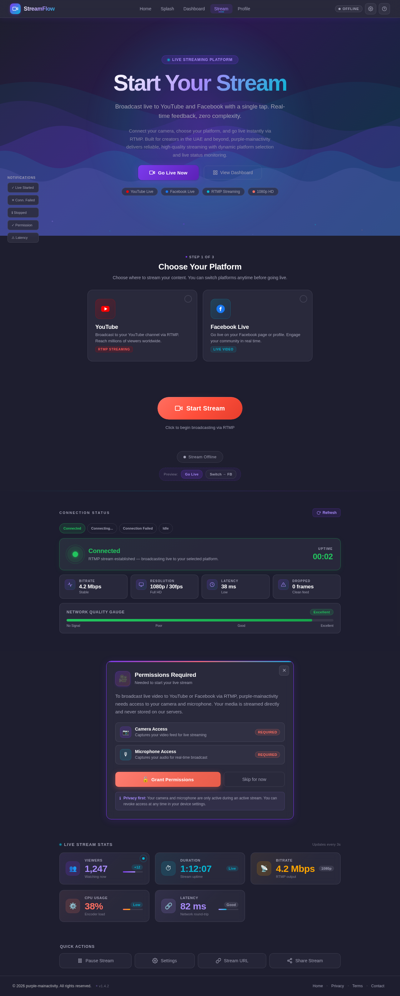 Stream design preview
