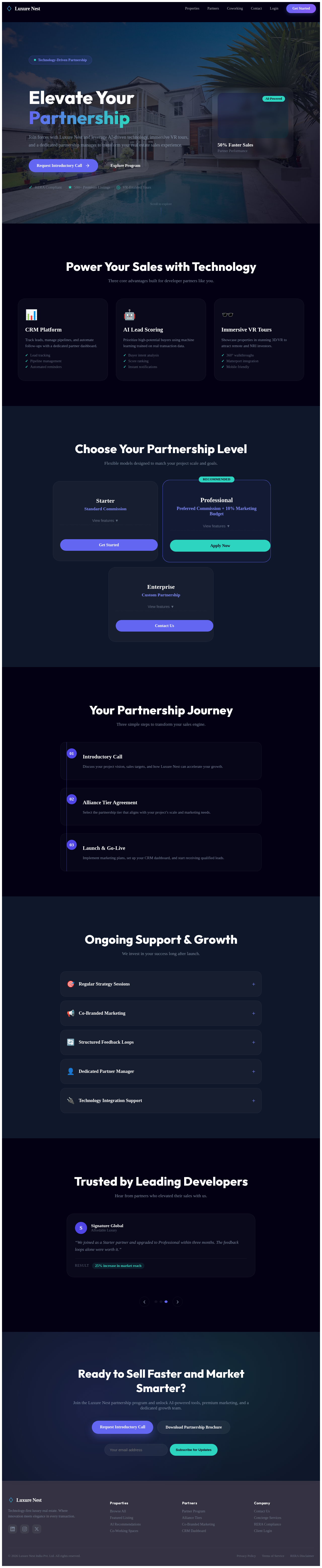 Partnership design preview