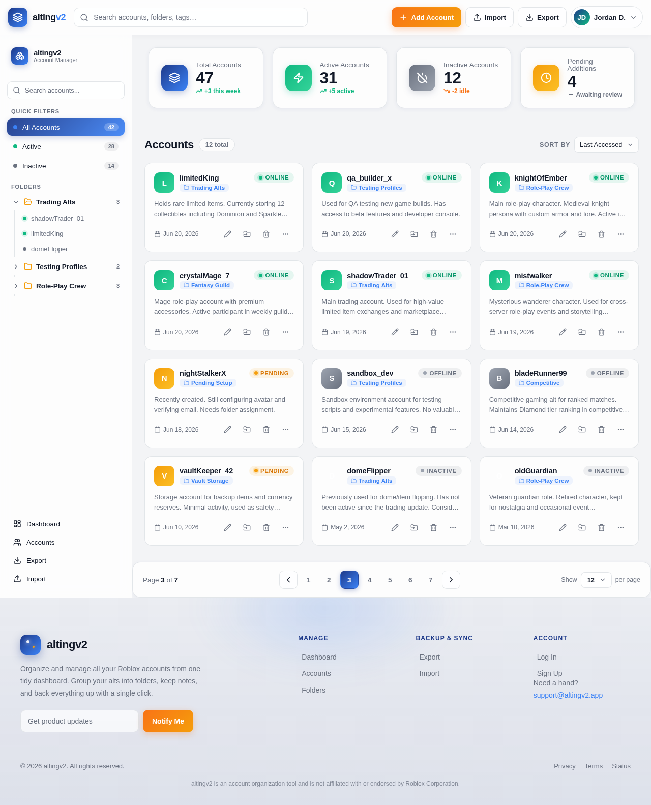 Dashboard design preview