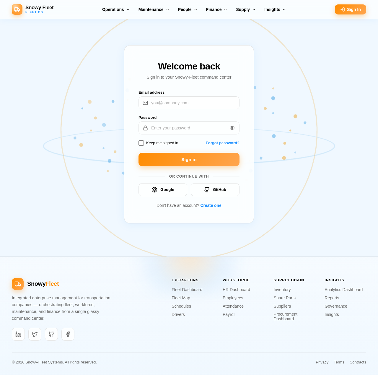 Login design preview