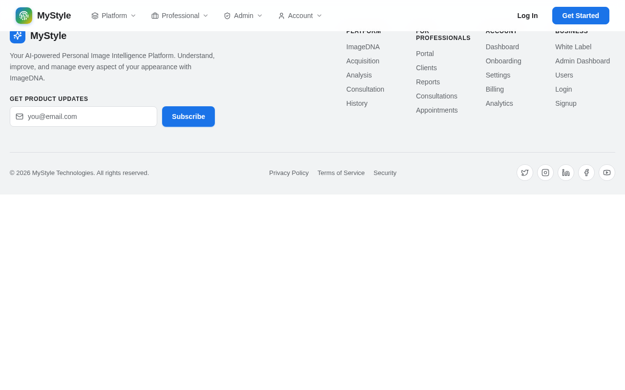 Login design preview