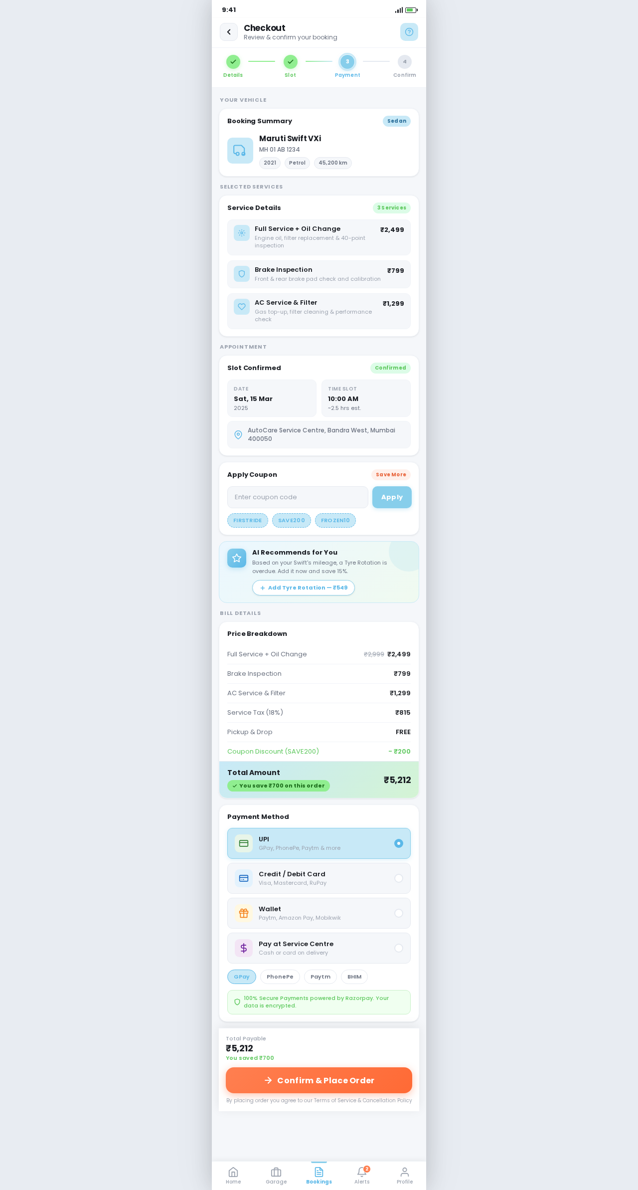 Checkout design preview