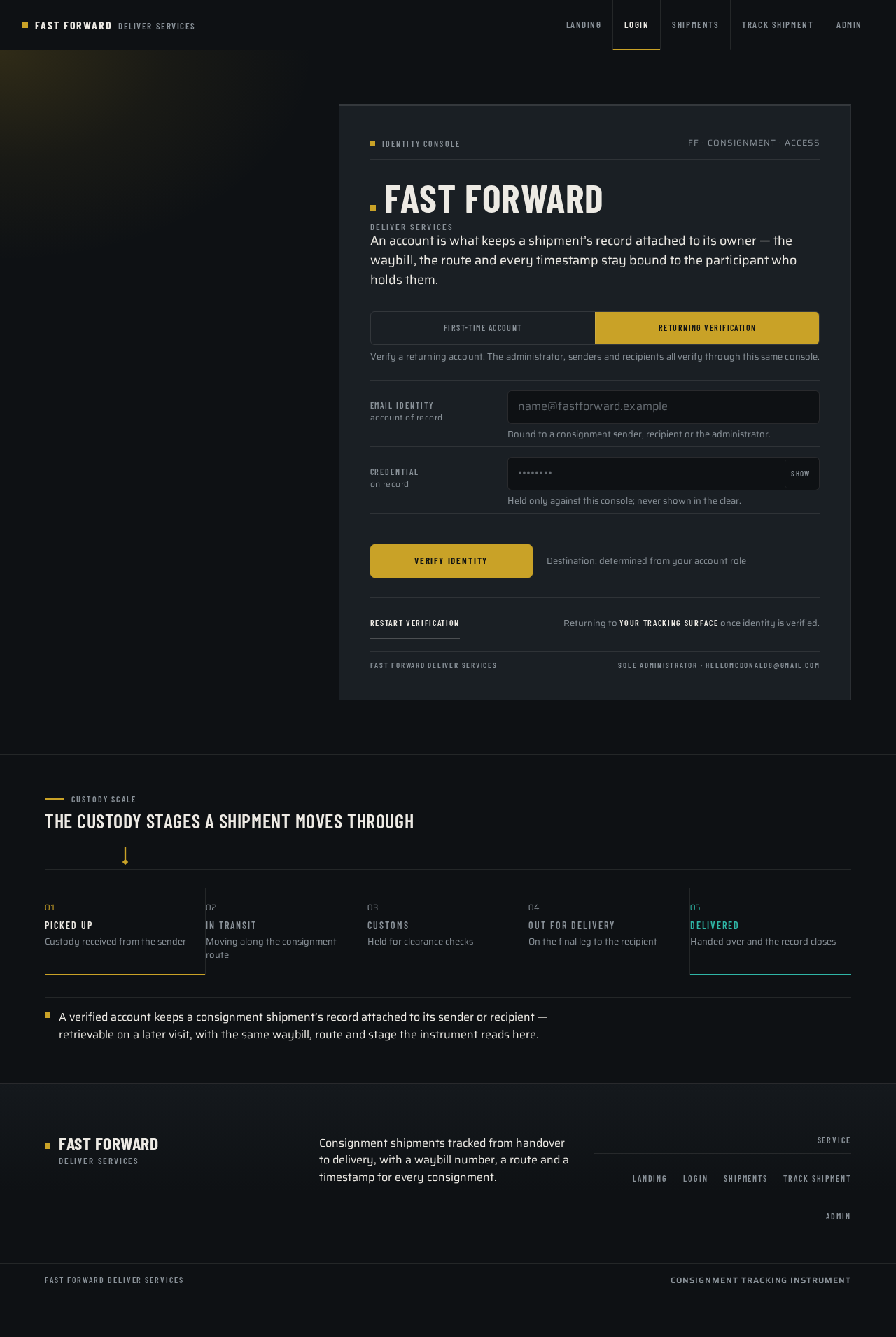 Login design preview