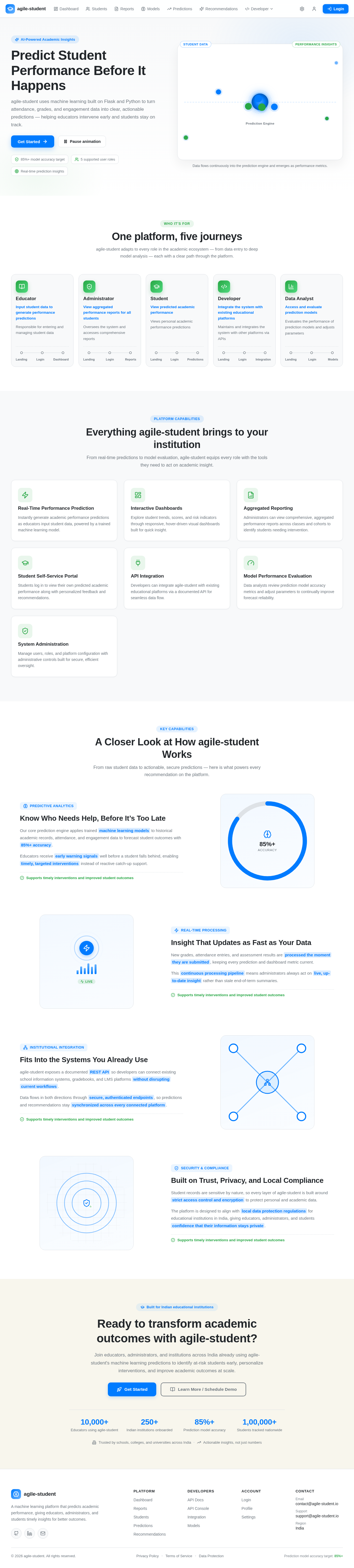 Landing design preview