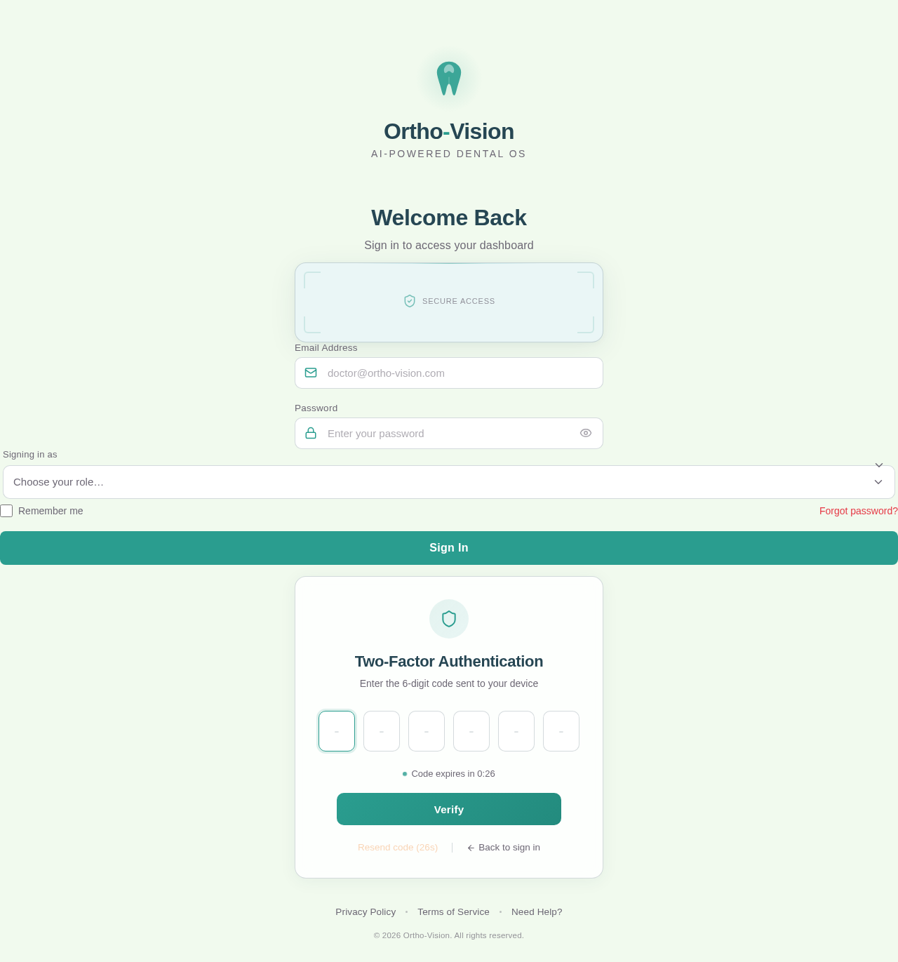 Login design preview