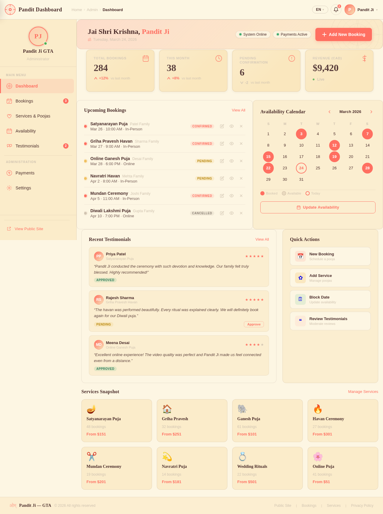 Dashboard design preview