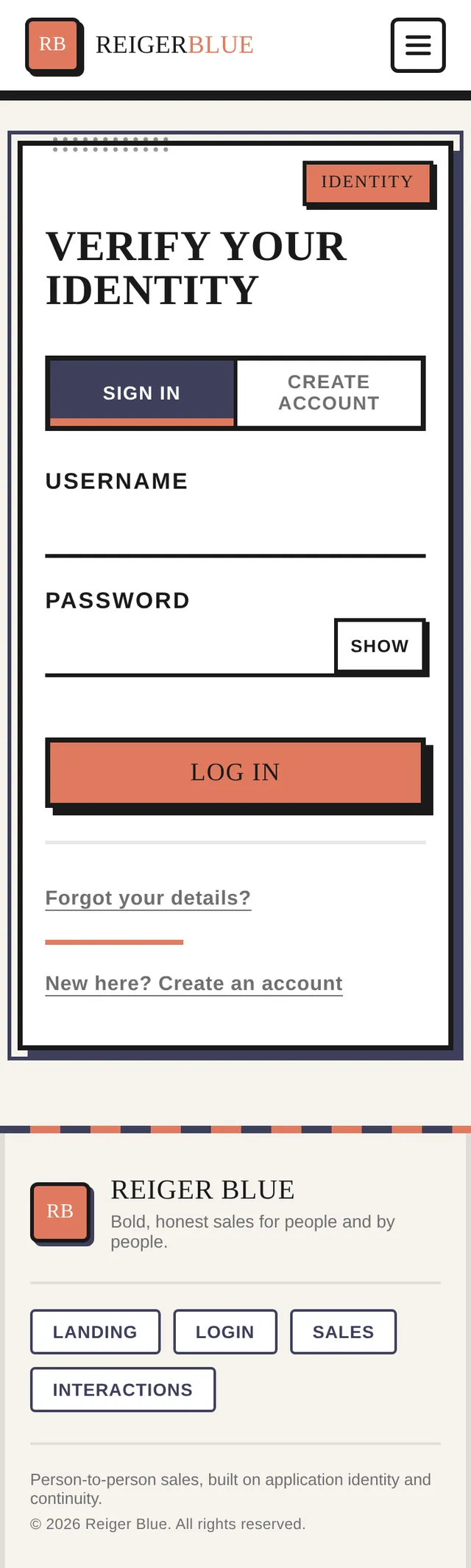 Login
