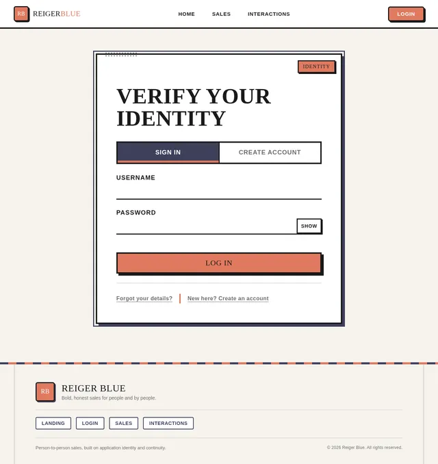 Login