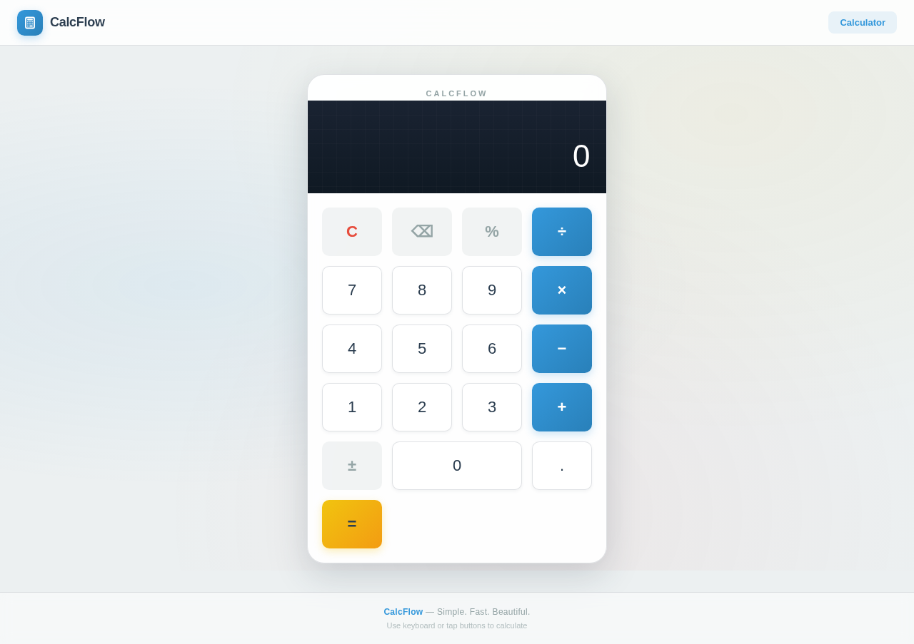 Calculator design preview