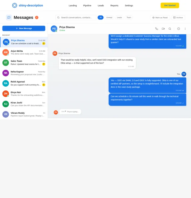 Messages