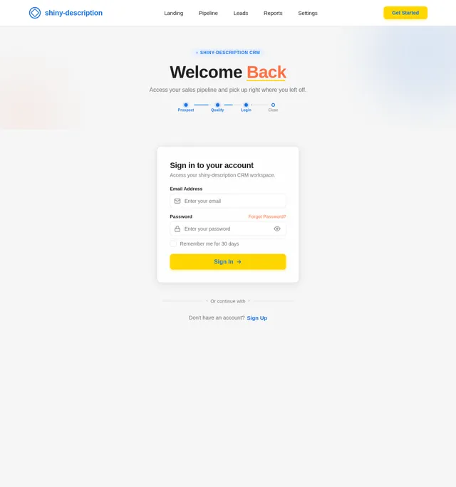 Login