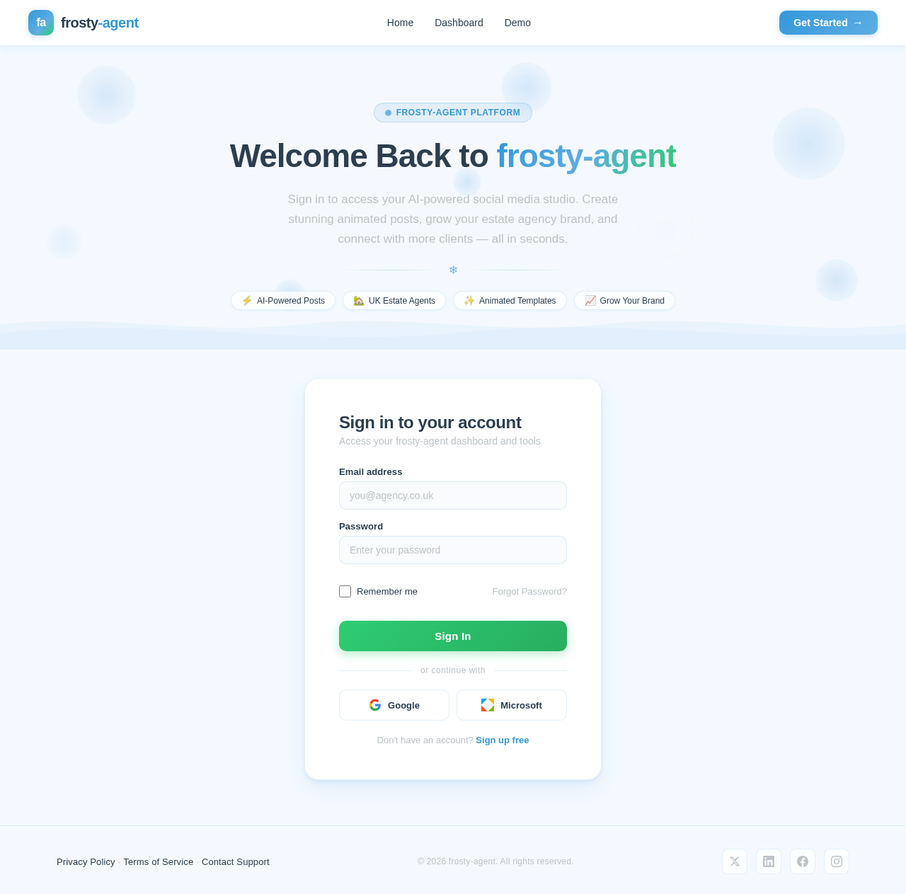 Login design preview