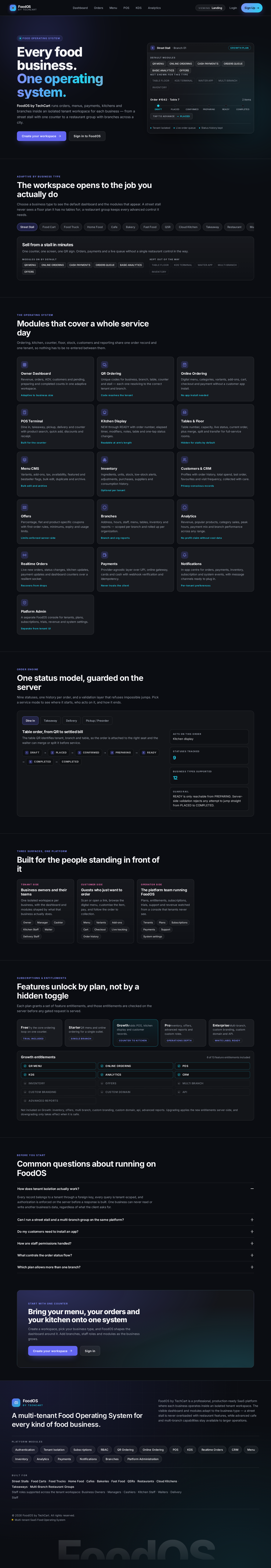 Landing design preview