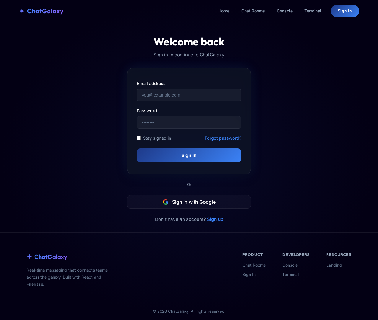 Login design preview