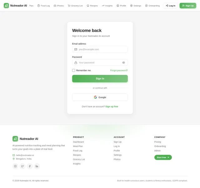 Login