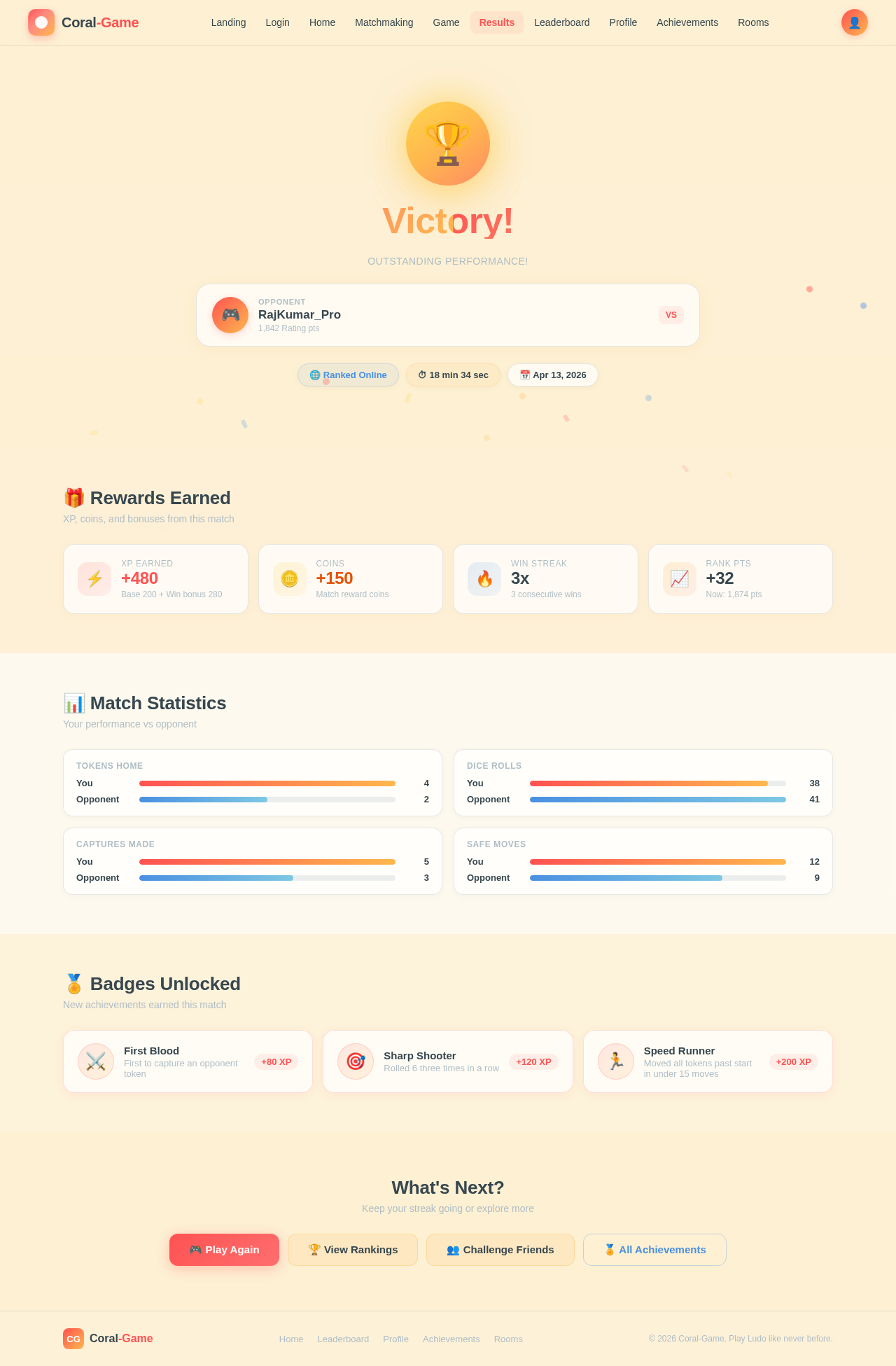 Results design preview