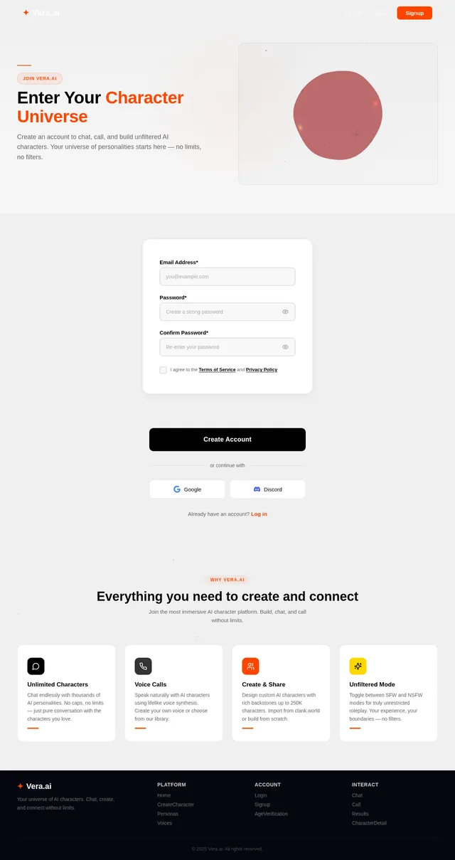Signup