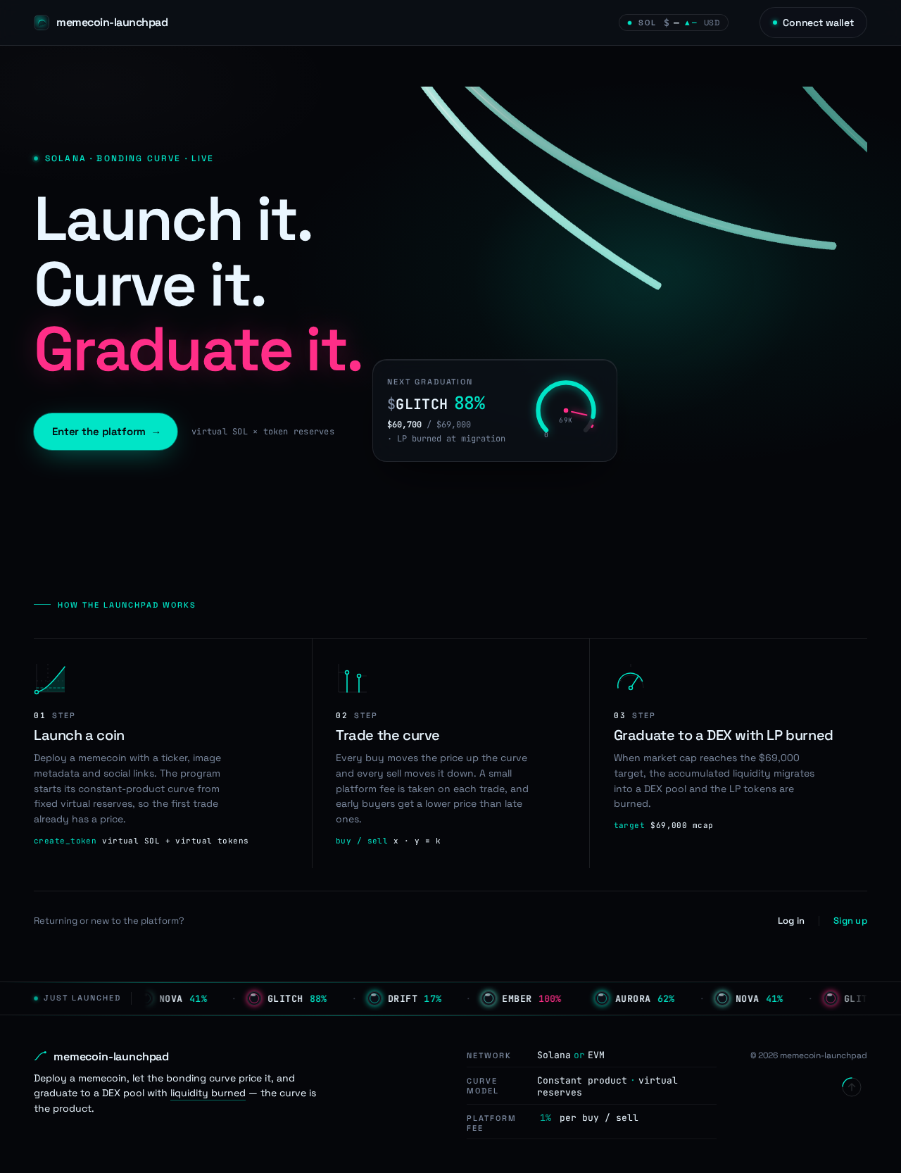Landing design preview