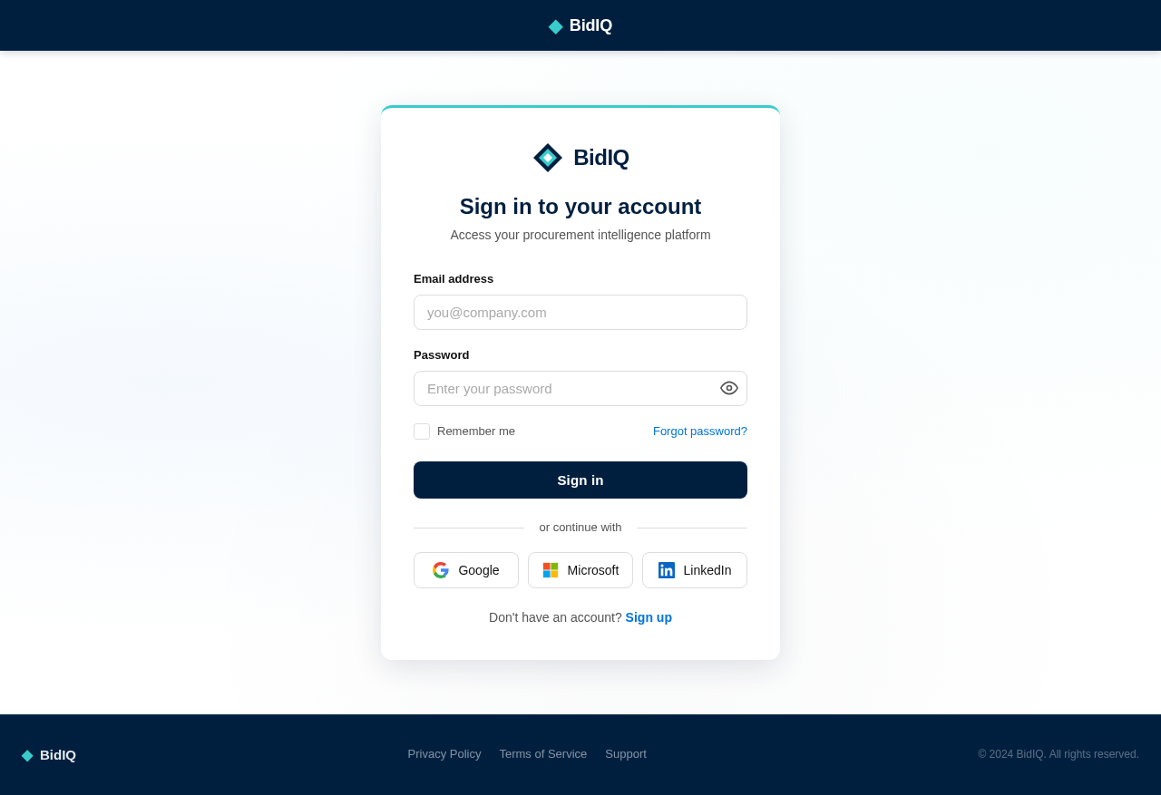 Login design preview
