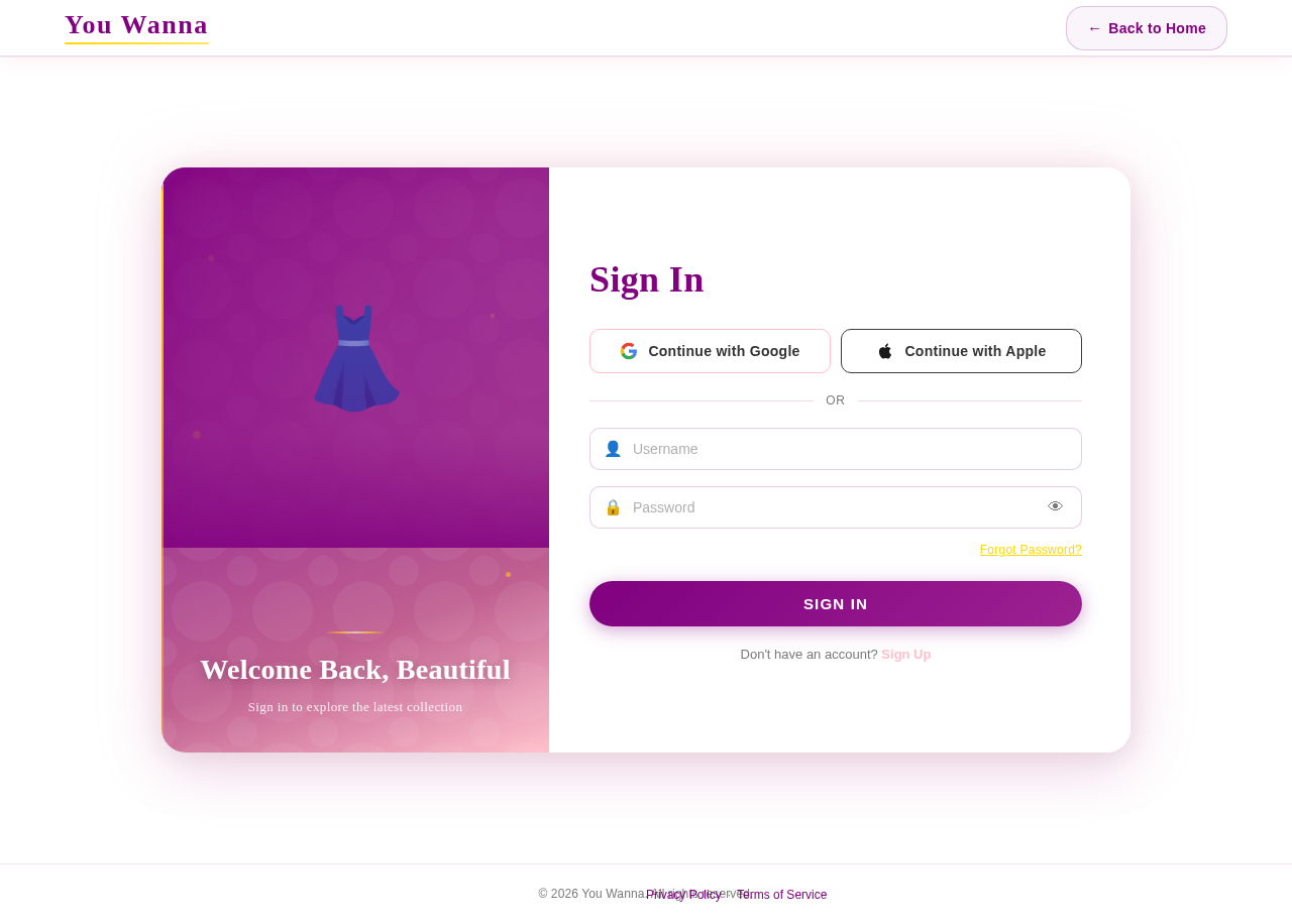 Login design preview