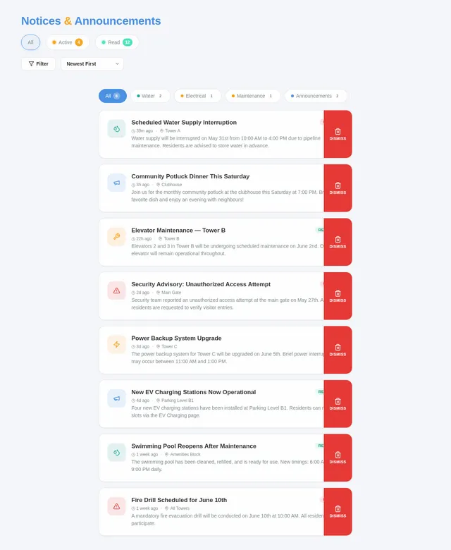 Notices
