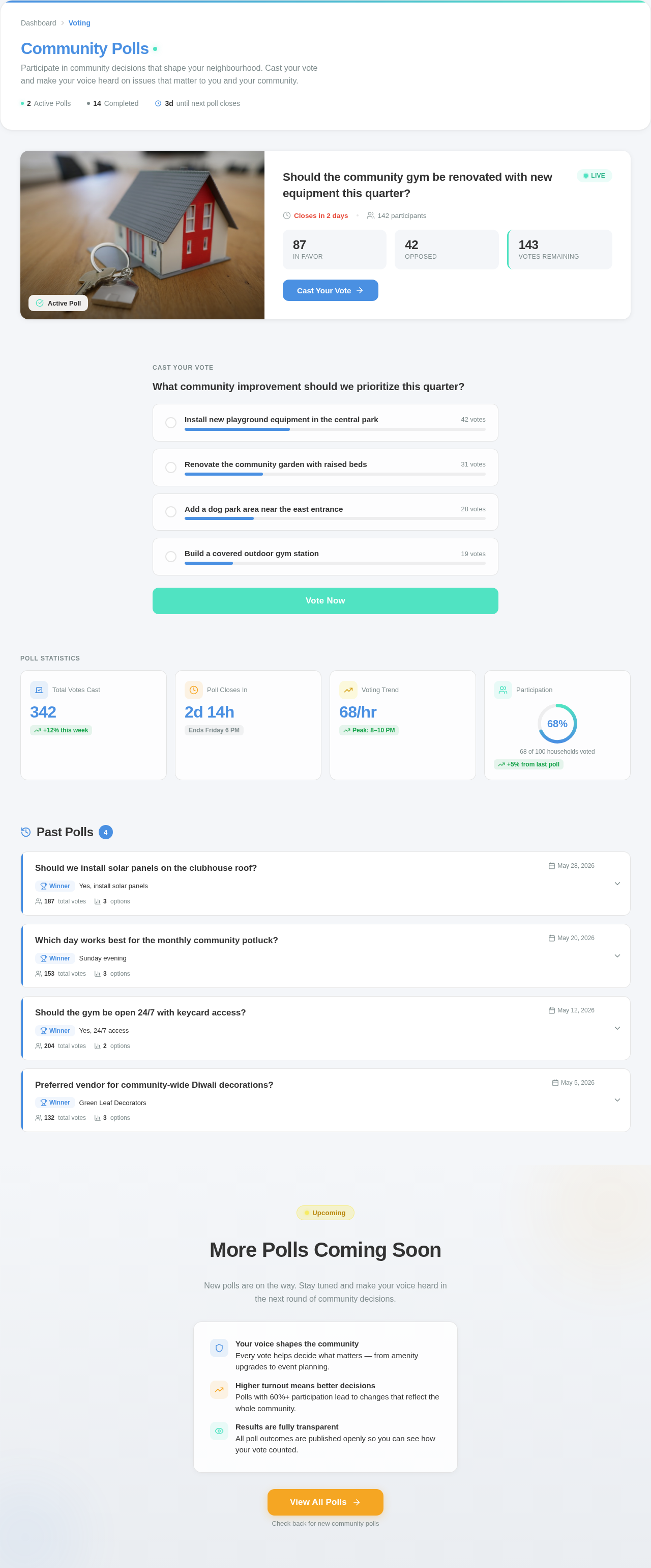 Voting design preview