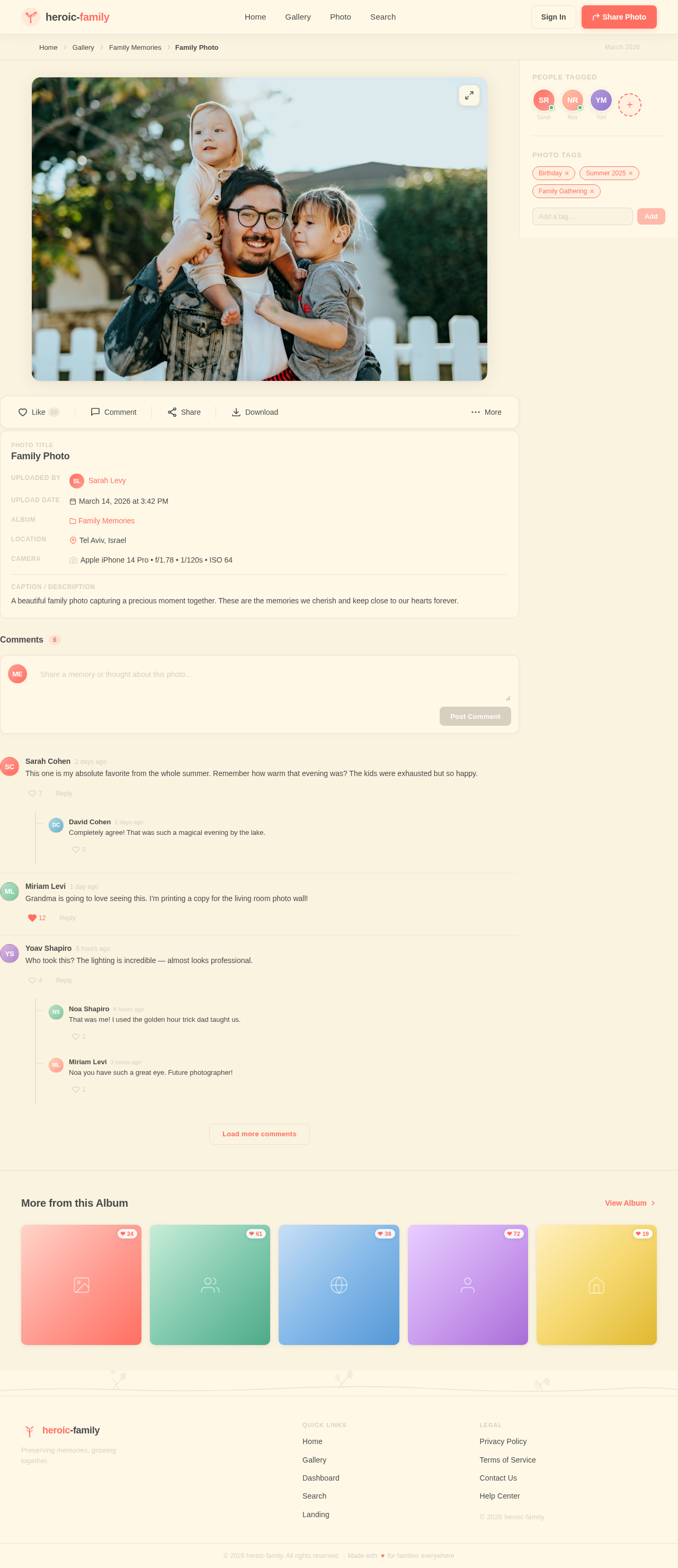 Photo design preview