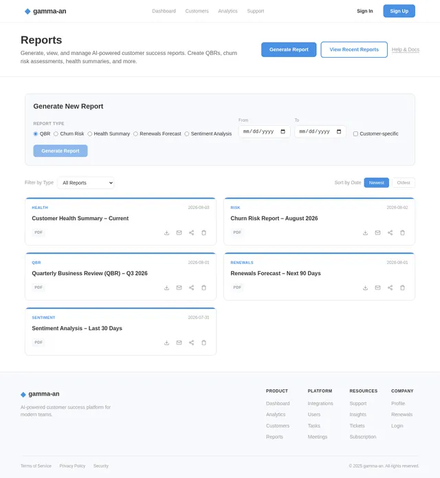 Reports