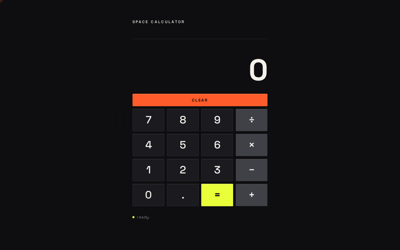 Calculator design preview