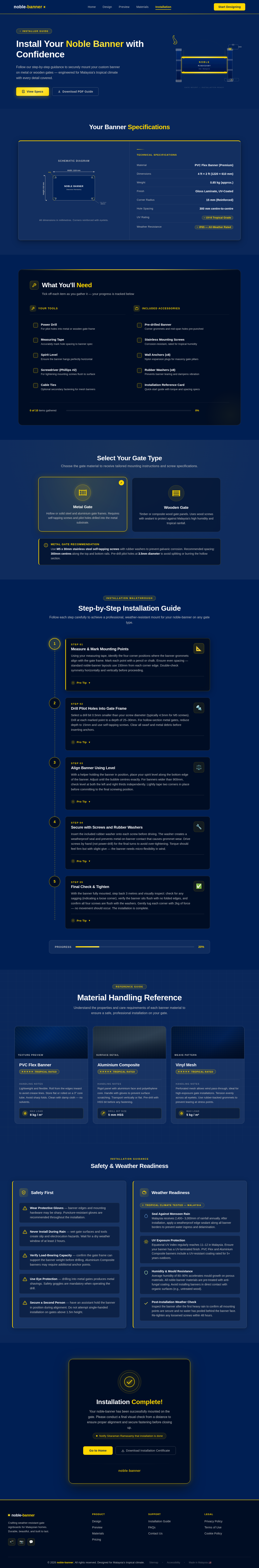 Installation design preview