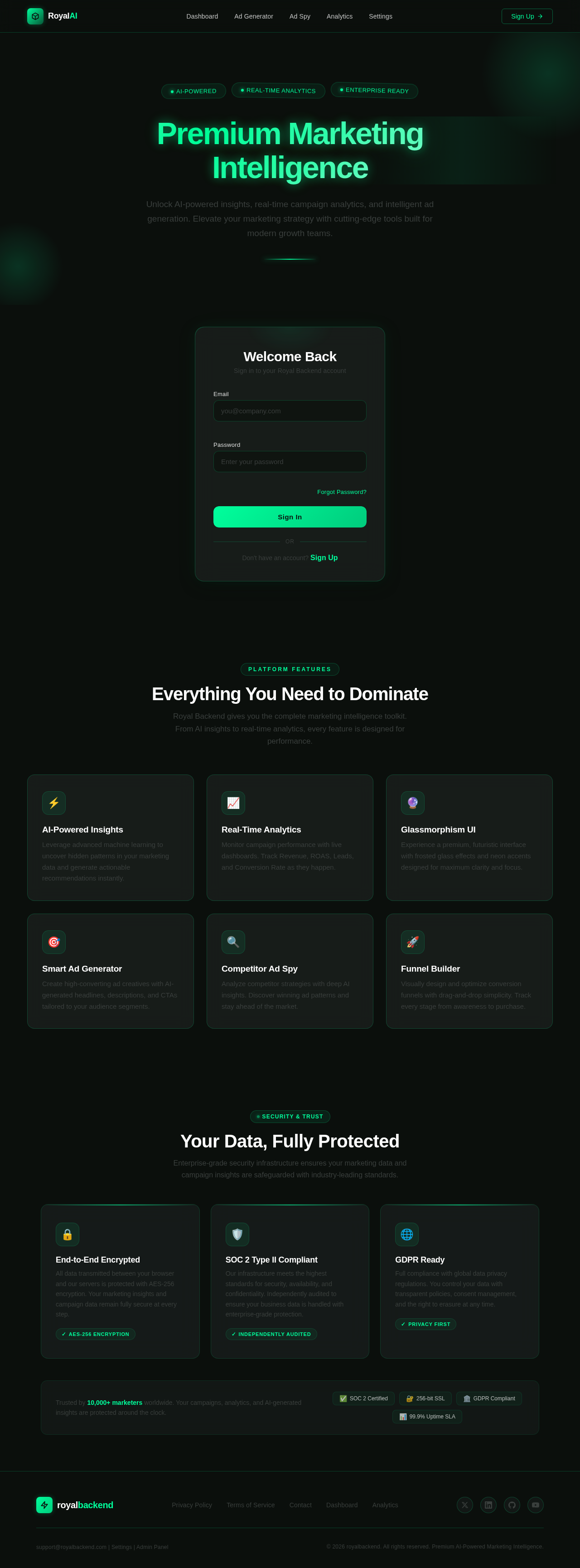 Login design preview