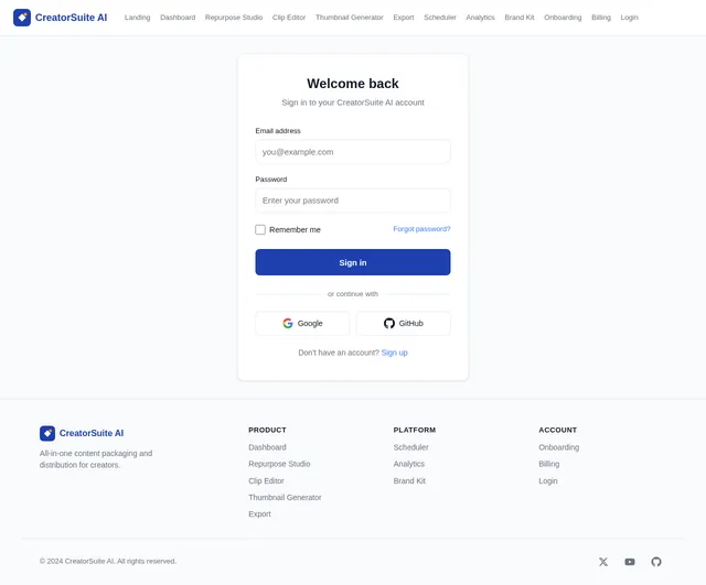 Login