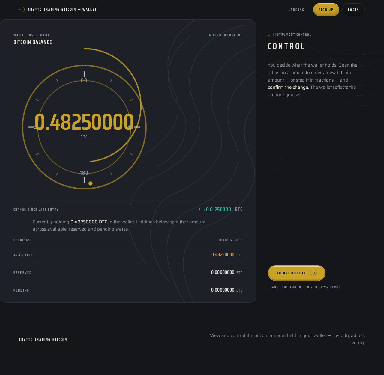 Wallet design preview
