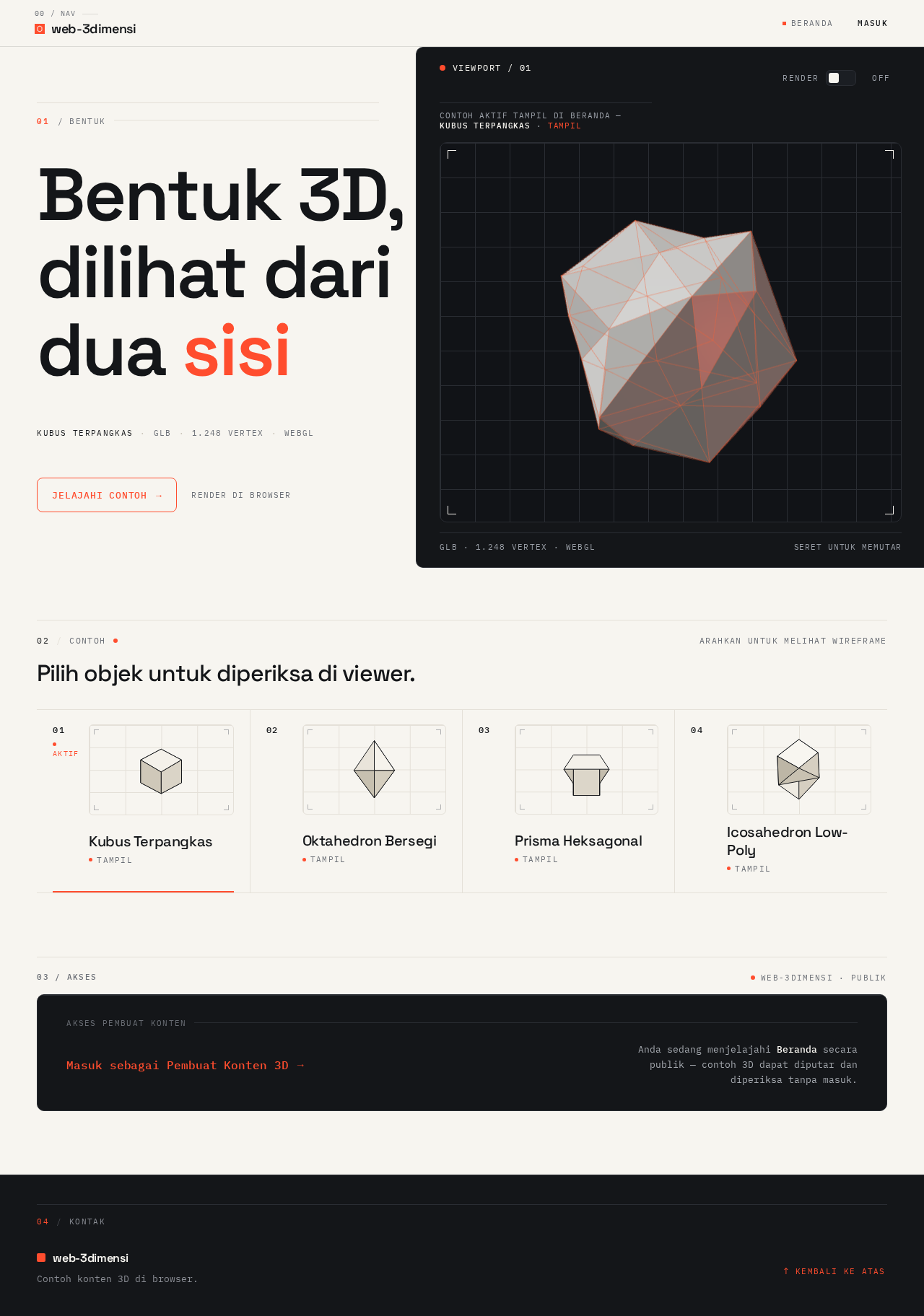 Beranda design preview