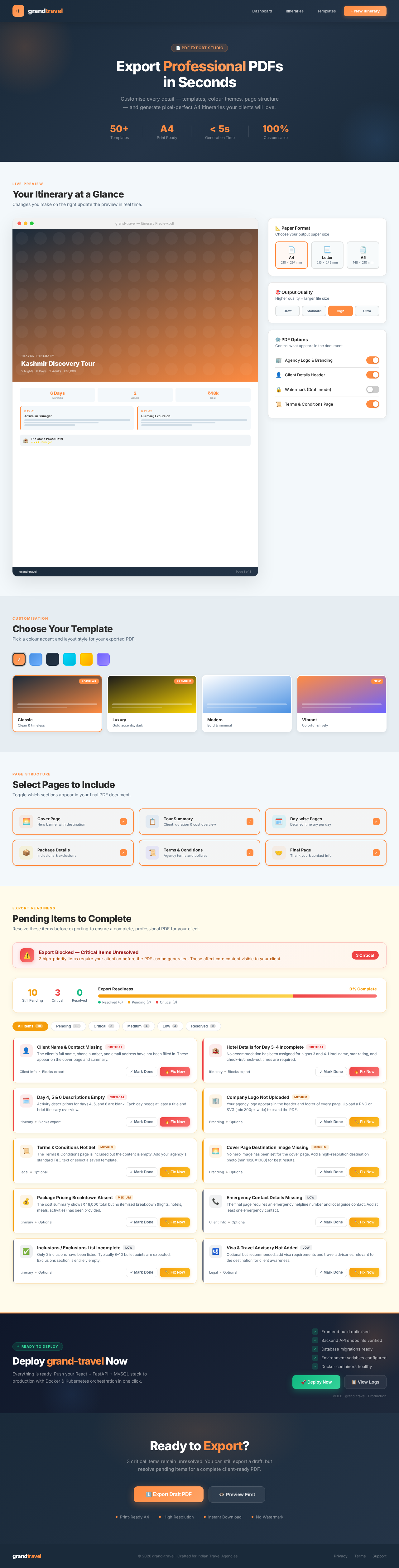 PDFExport design preview