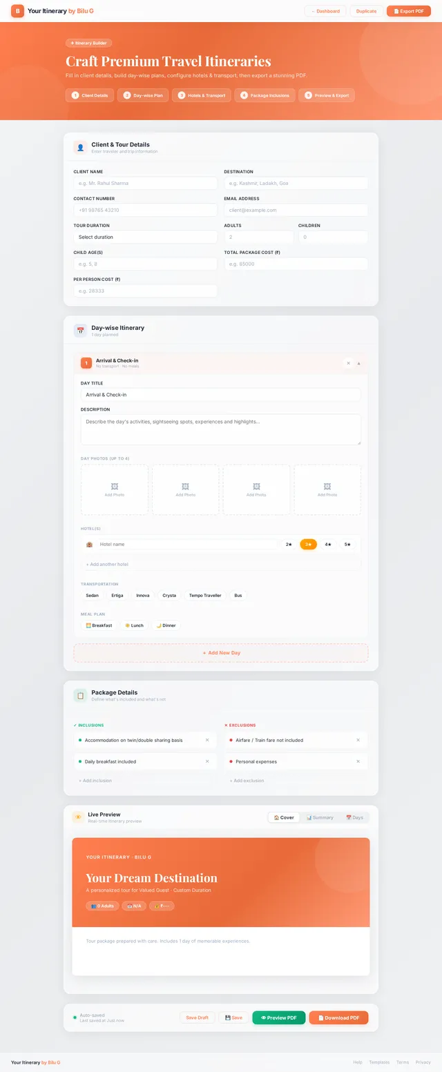 ItineraryBuilder