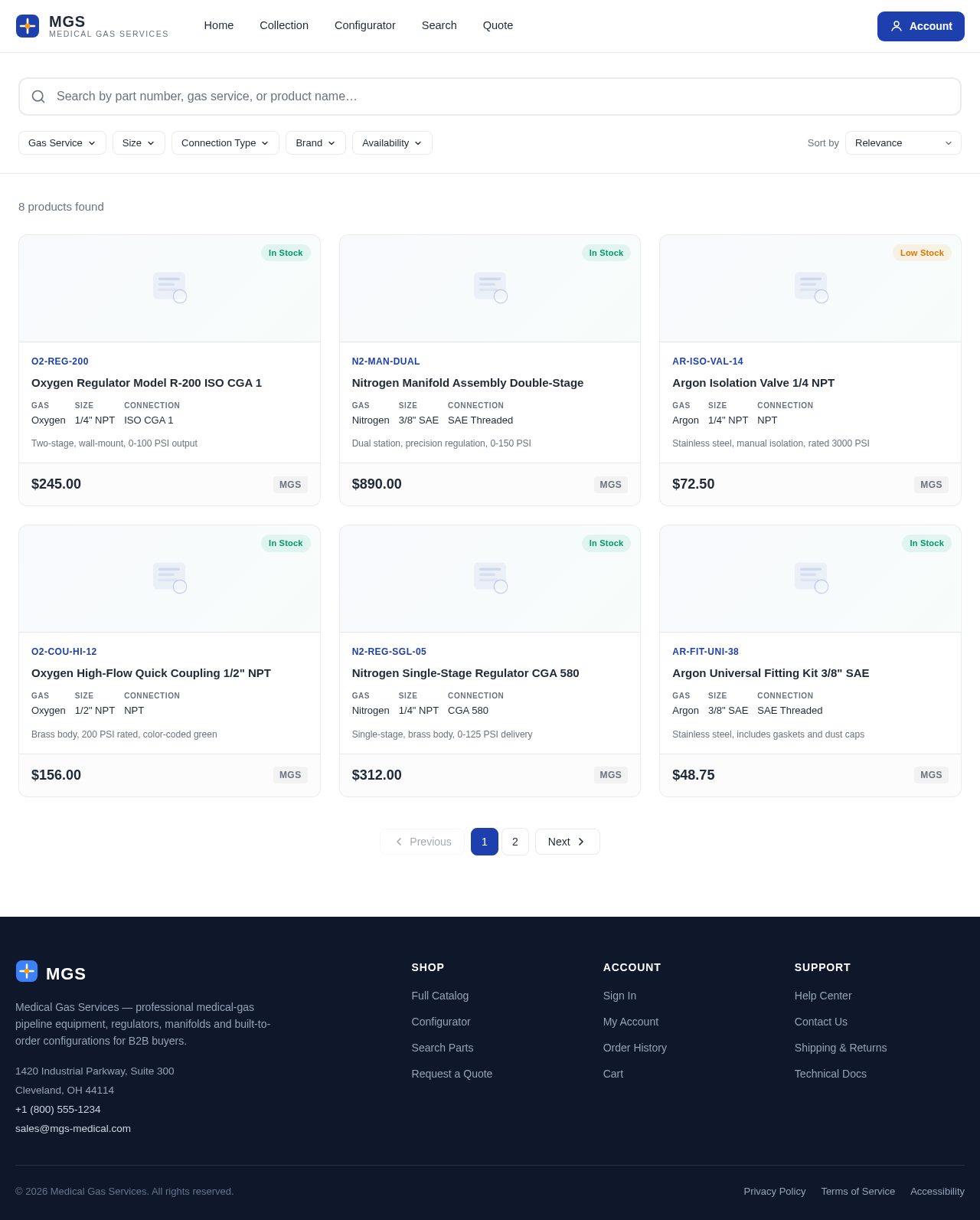Search design preview